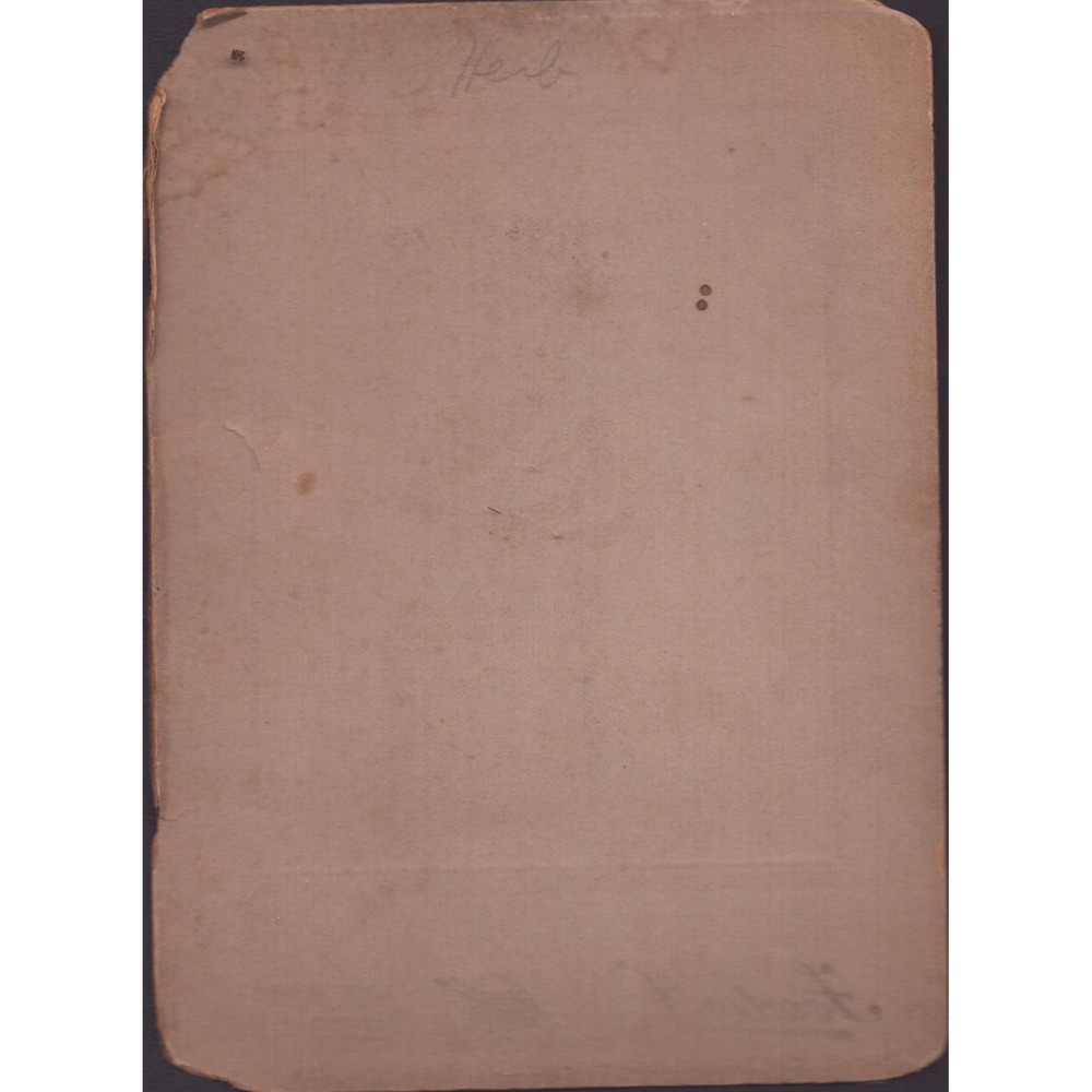 Antique Fowler Co Lindsay Ontario Cabinet Card Photo Man Wicker Furniture G - Picture 2 of 2